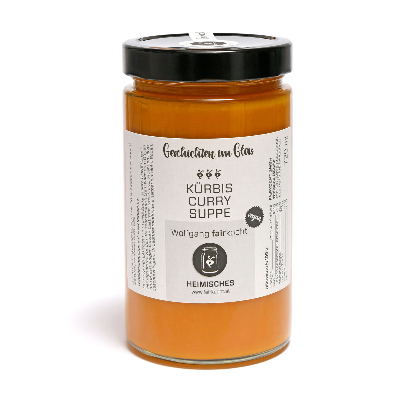 Kürbis Curry Suppe; Fairkocht
